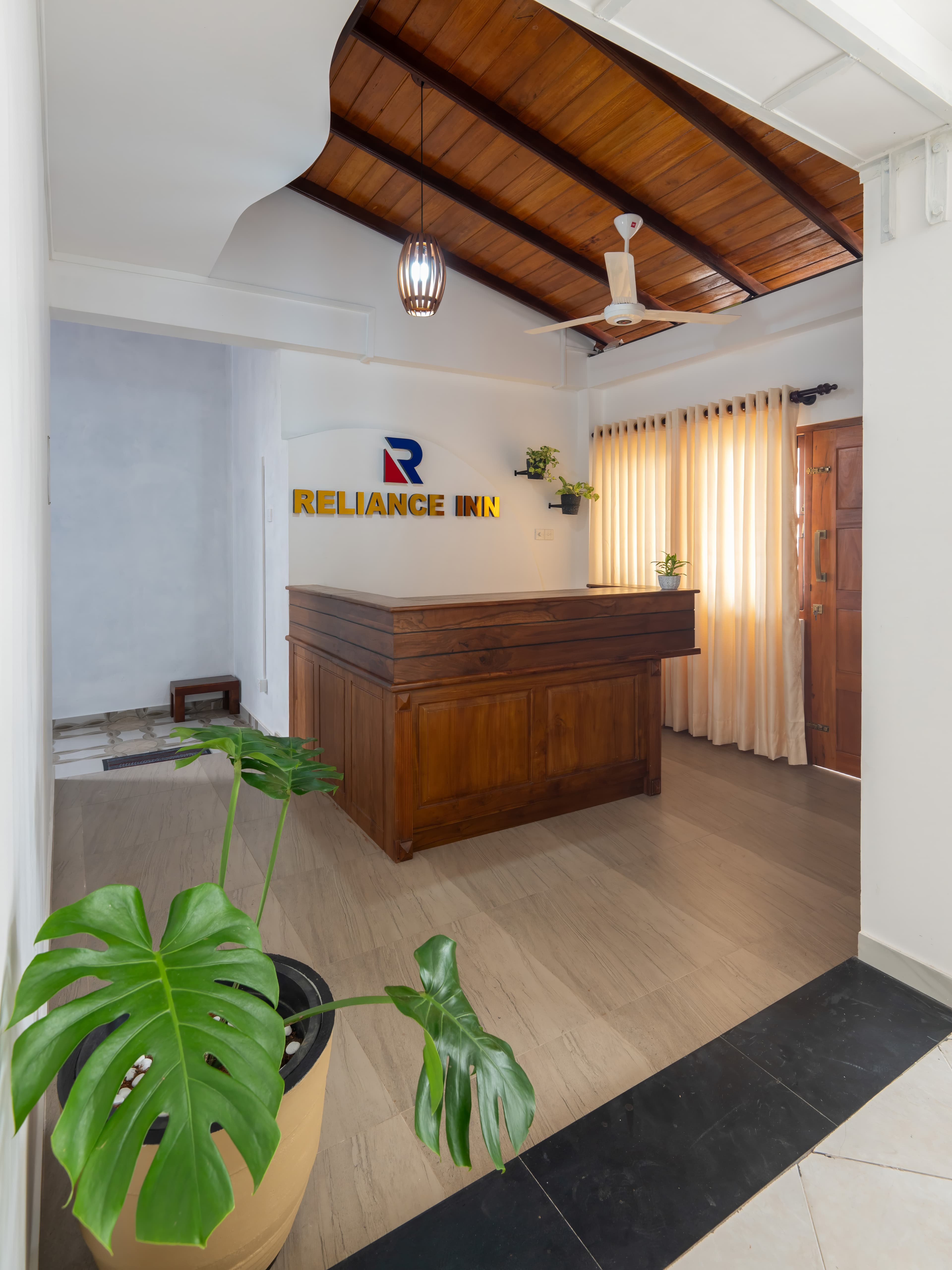 Reliance Inn reception lobby — Boralesgamuwa