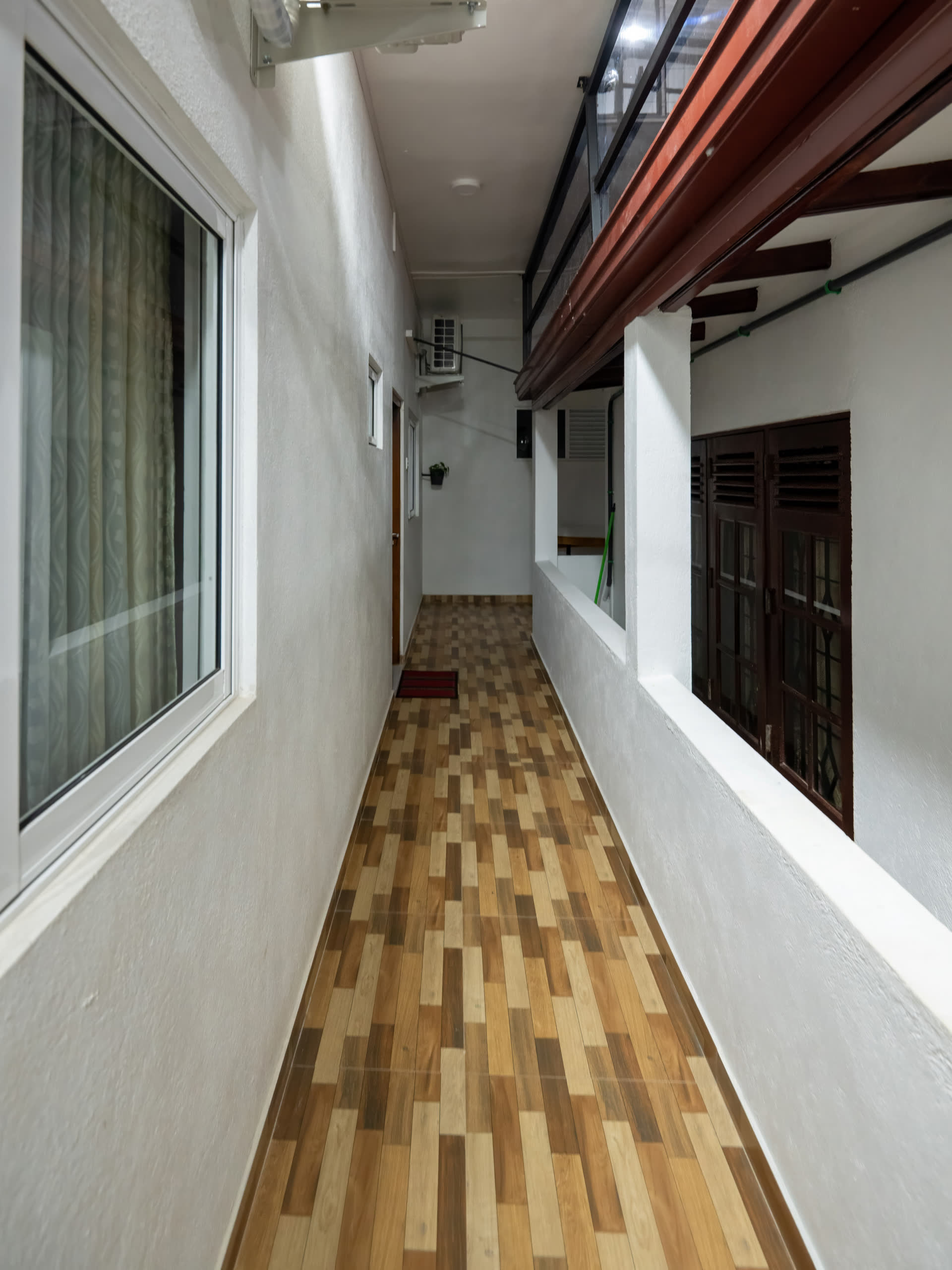 Corridor at evening